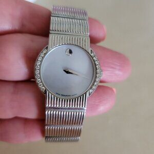 100% Authentic Womens MOVADO Museum Concert 84.G4.1842S Quartz